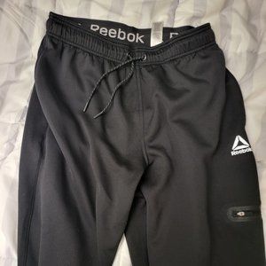 Men's Reebok Sweatpants - Black - Medium